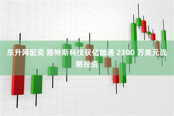 东升网配资 路特斯科技获亿咖通 2300 万美元战略投资